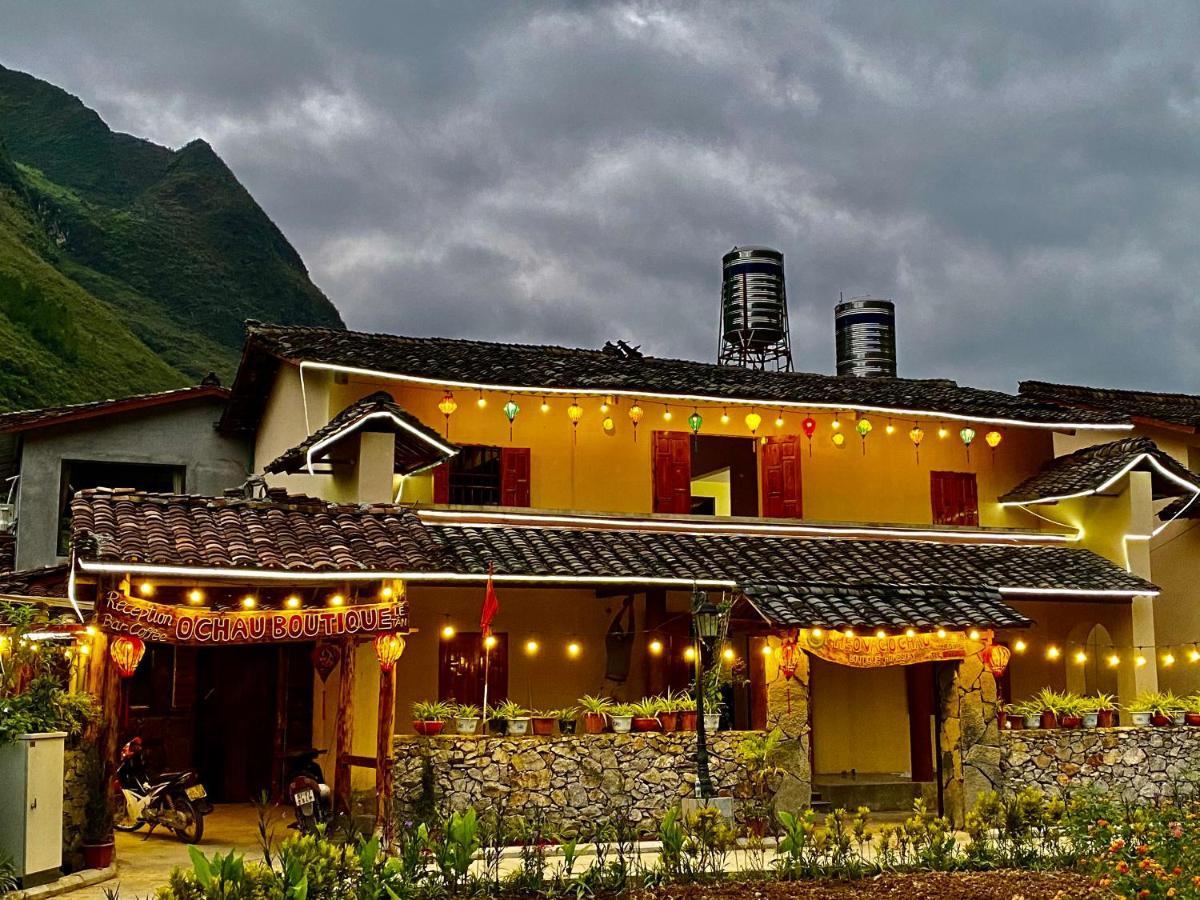 O'Chau Meo Vac Homestay Ha Giang Exterior foto
