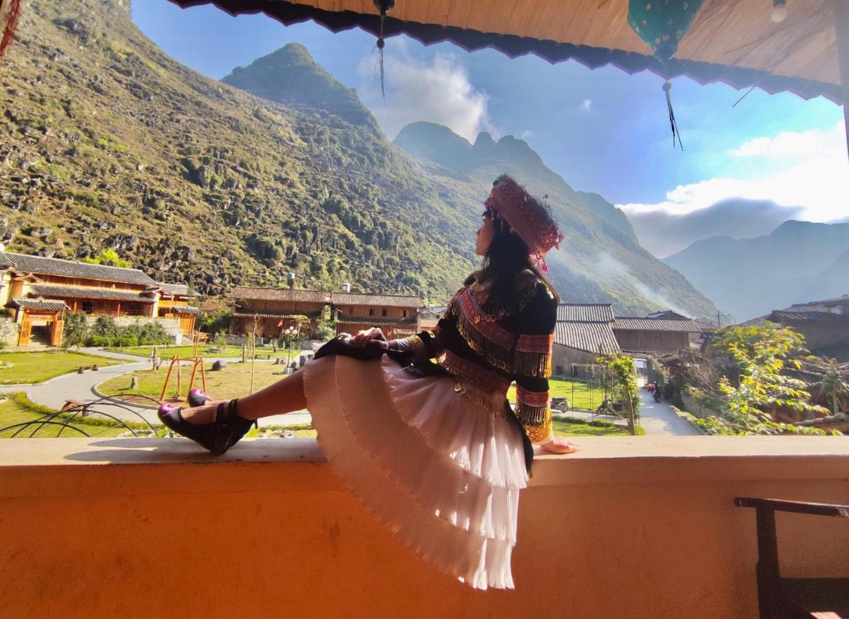 O'Chau Meo Vac Homestay Ha Giang Exterior foto