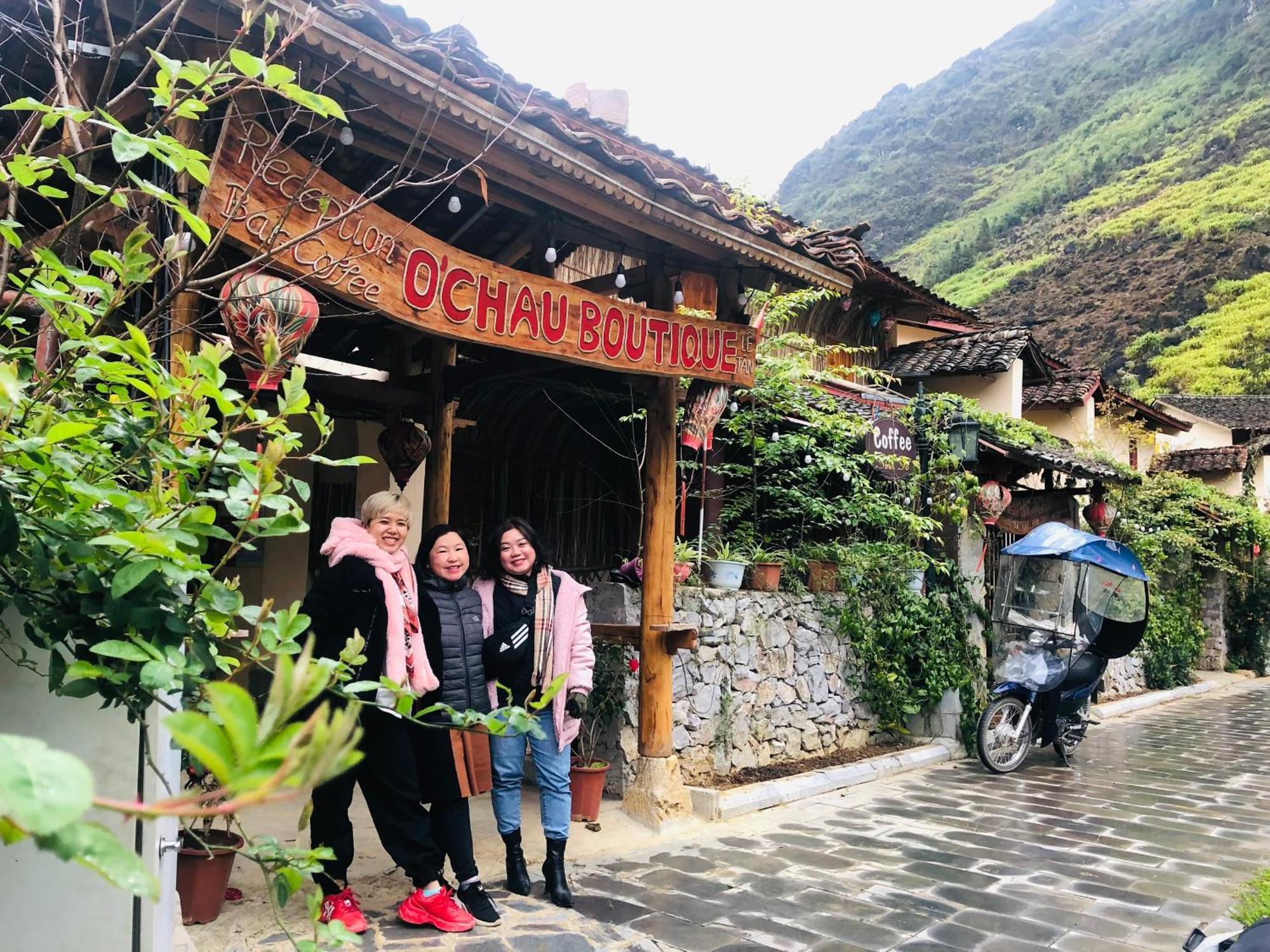 O'Chau Meo Vac Homestay Ha Giang Exterior foto